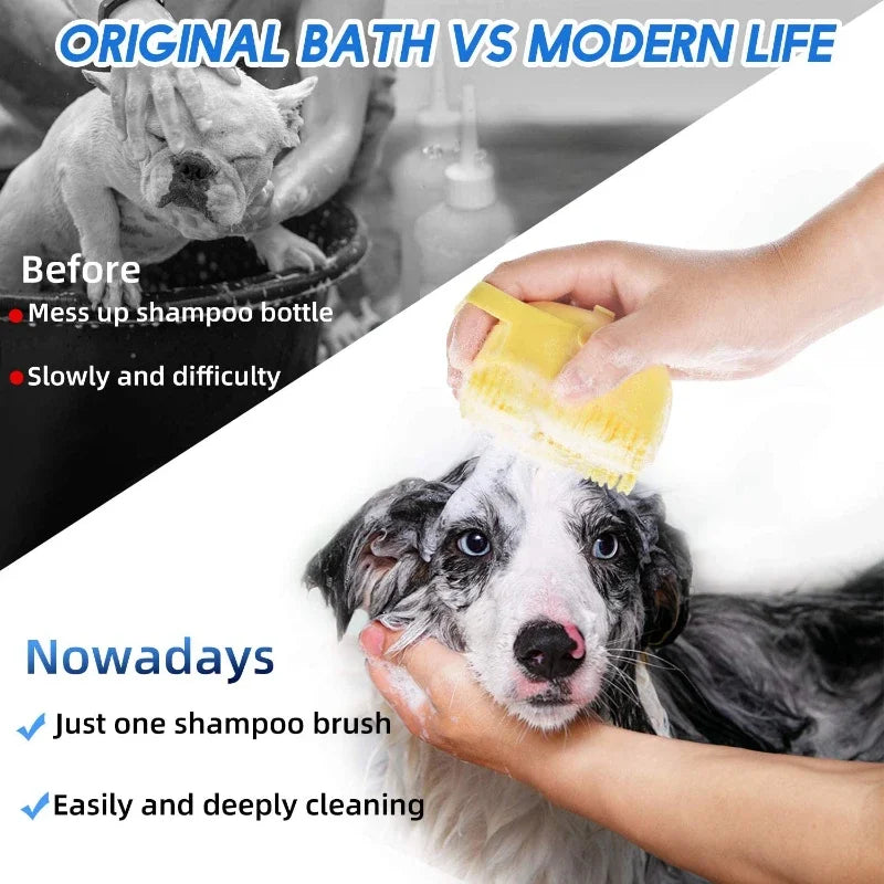 Shampoo Pet Brush